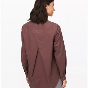 NWT Lululemon Full Day Ahead Flannel Shirt 12